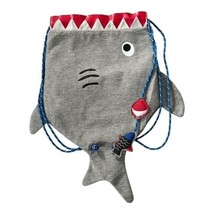 Target Shark Drawstring Backpack Gym Bag – Fish & Bobber Hanging Accent, Very Go - $151.04 MXN