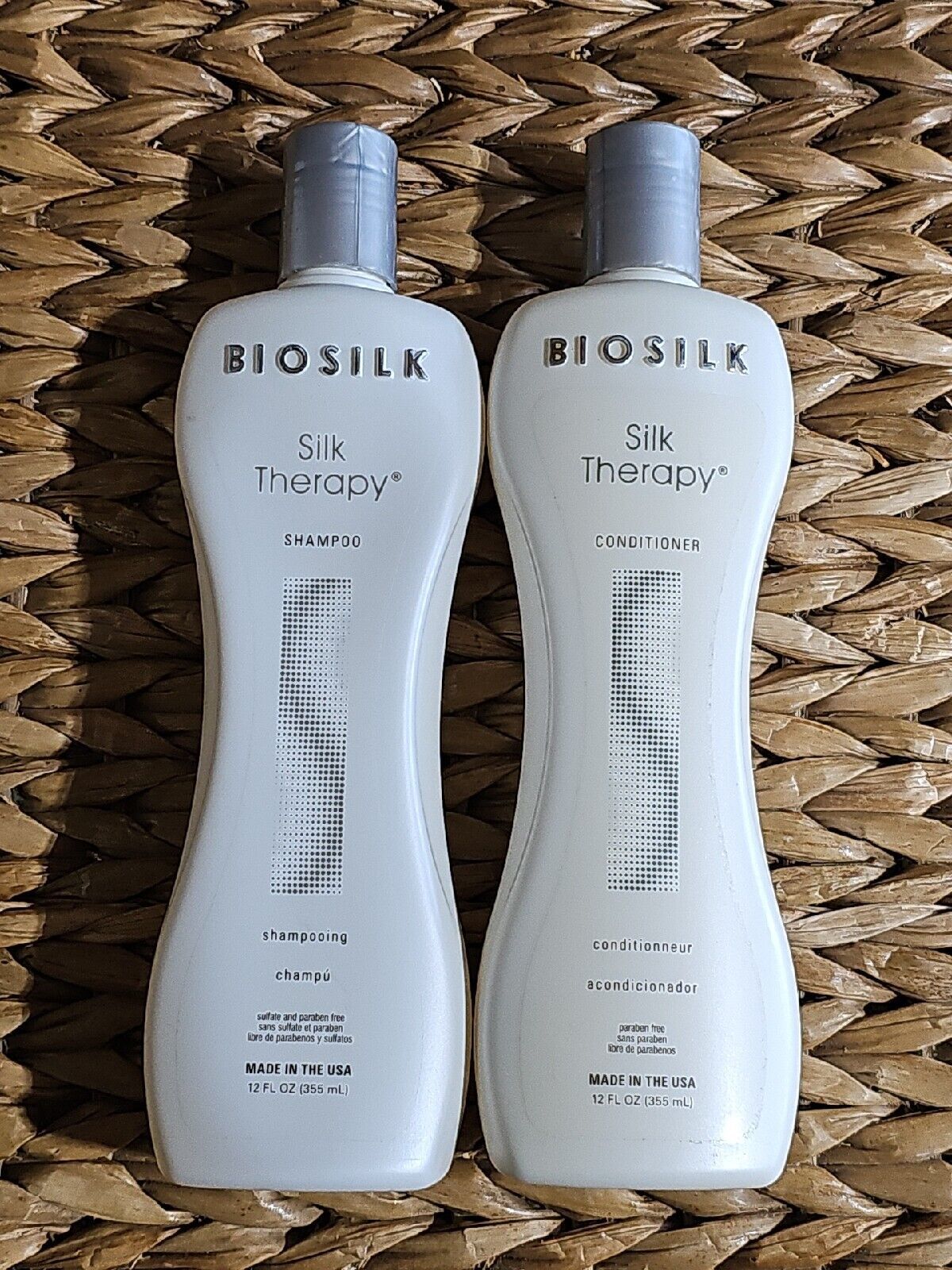 BIOSILK SILK THERAPY Shampoo & Conditioner 12 oz Brand New - $28.99