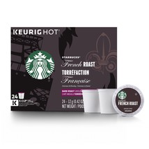 Starbucks French Roast Coffee 24 to 144 Keurig Kcups Pick Any Size FREE ... - £23.36 GBP+