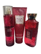 Bath &amp; Body Works You’re The One Fine Fragrance Mist, Body Cream &amp; Body ... - $38.28