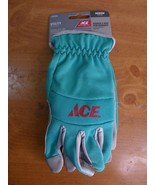 Ace Hardware Women&#39;s Utility Glove High Performance Green Size Medium 75... - £8.86 GBP