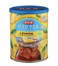 HEB Lemon Sugar Sweetened Iced Tea Mix 25.1 oz. Lot of 2 - £27.62 GBP