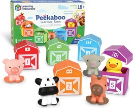 Learning Resources Peekaboo Learning Farm - 10 Pcs\., Toddler, Ages 18+ ... - $32.92