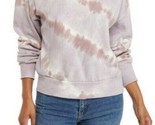 Pink Rose Tie Dye Pullover Juniors Sweatshirt Size Small  Faded Mauve - £14.67 GBP