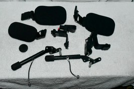 YAMAHA NAVIGO WHEECHAIR MIDDLE ARM SUPPORT PADS &amp; BRACKETS RARE 5127C2 - $2,931.39 MXN