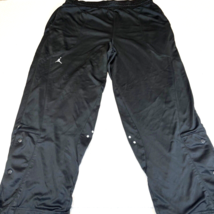 Nike Air Jordan Black 20th Anniversary 2005 Men&#39;s Sweatpants Jogger XXL Vintage - £30.53 GBP