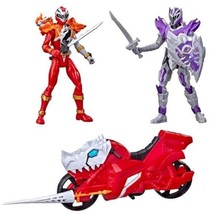 Power Rangers Dino Fury Showdown Pack Red Ranger And Vehicle Vs Void Knight New - £28.74 GBP