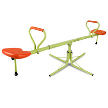 Kids Seesaw Spinning Space Saving Bouncer Sporting Double Fun Play 360 Degree - £70.45 GBP