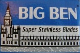 10 Big Ben Double Edge Razor Blades - $4.96
