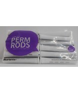 (Lot of 4 Packs) MARIANNA Long White 7/16&quot; ~ CONCAVE PERM RODS ~ 12 Per ... - $16.29 CAD