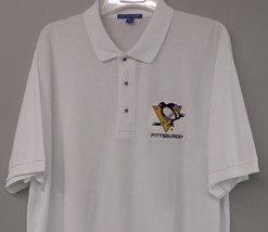 NHL Pittsburgh Penguins Mens Embroidered Polo XS-6XL, LT-4XLT WBS 14 Colors New - £23.28 GBP+