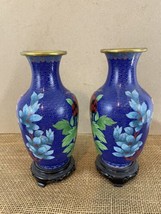 Chinese Cloisonne Mid 20th Century Vases - £78.95 GBP