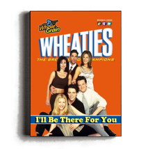 Framed FRIENDS NBC TV Show Wheaties Cereal Box Cover Parody Ross Rachel Monica + - £15.28 GBP