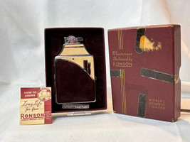 Art Deco Ronson Mastercase Combo Lighter Case In Original Presentation Box - £31.52 GBP