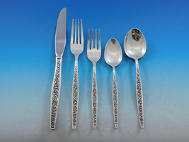 Renaissance Scroll by Reed and Barton Sterling Silver Flatware Set 68 pieces - £3,110.07 GBP