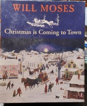 Will Moses Christmas is Coming to Town Jigsaw Puzzle 1000pc 24x30 Vintage - £25.51 GBP