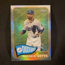Mookie Betts 2021 Topps Series 2 1965 Redux Chrome Refractor #TH65-26 Dodgers - £3.74 GBP