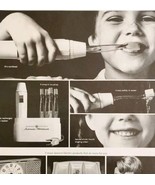 1964 General Electric Automatic Toothbrush Advertisement Dental Hygiene ... - £22.56 GBP