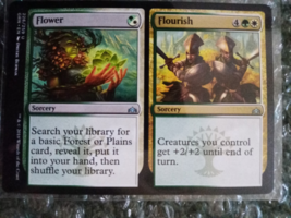 Flower Flourish Magic The Gathering Guilds Of Ravnica Sorcery 226 MTG - $2.05