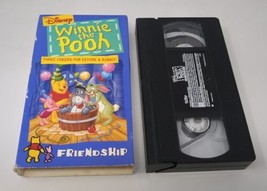 Winnie the Pooh Three Cheers for Eeyore and Rabbit VHS Cassette Tape 199... - £4.77 GBP