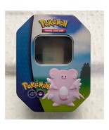 2022 Pokemon TCG &#39;Pokemon Go&#39; EMPTY Collectors Tin- Blissey (No Cards) - $5.75 CAD