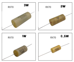 1/2W 1W 2W 3W 0.25W RX70 High Precision Instrumentation Sampling Resisto... - £3.98 GBP+