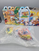 Hook Happy Meal McDonalds Set of 4 &amp; 4 Boxes 1990s PETER PAN CAPTAIN RUFIO - $12.58