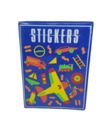 VINTAGE THREE CHEERS APPLAUSE BLUE STICKER ALBUM BINDER BOOK W/ COLOR IN... - £44.70 GBP