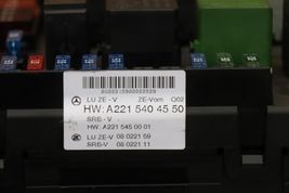 Mercedes Gateway Control Module Computer Fuse Junction box SAM FRONT A2215404550 image 2