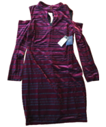 Guess Womens Velvet Dress Size 10 -Brand New-SHIPS N 24 HOURS 0044 - €127,16 EUR