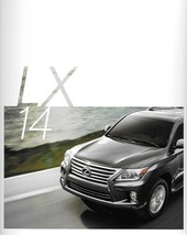 2014 Lexus LX 570 sales brochure catalog 14 US Land Cruiser - $10.00