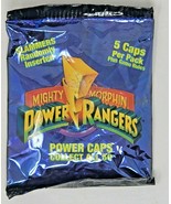 1994 Mighty Morphin Power Rangers Pogs Sealed Pack Pogs Milk Caps U36 - £3.98 GBP