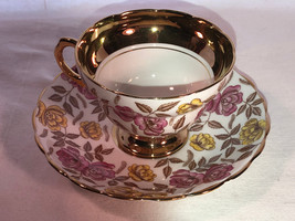 Rosina Tea Cup &amp; Saucer Bone China Mint - $11.24