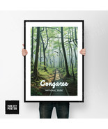 Congaree National Park Poster | South Carolina Travel Print Home Wall De... - $21.59+