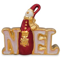 Noel Sign Porcelain Figurine - $26.99