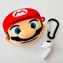Apple AirPods 3 Case 3D Super Mario Nintendo Silicone Earphone Cover Protector - £11.14 GBP