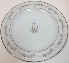 Hira ELIZABETH 4 Dinner Plates Fine China Japan White Floral Dinnerware 10 1/8&quot;D - £41.94 GBP