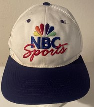 Vintage nbc sports snapback sport blue &amp; white sport specialties - $22.28