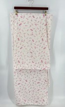 Pottery Barn Barbie Sheet Set Full Size Flat Sheet &amp; 2 Pillowcases Pink White - £98.92 GBP