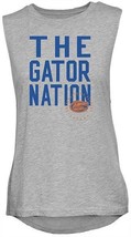 NCAA Rocker Florida Womens Sleeveless Drop Tail Tank, Size Large - $331.97 MXN