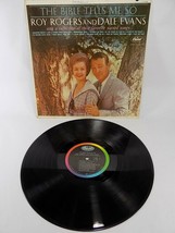 Roy Rogers &amp; Dale Evans The Bible Tells Me So Vinyl Album C API Tol T1745 VG+/VG - £6.22 GBP