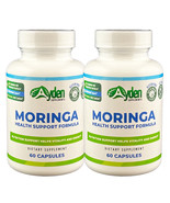 Moringa Mallungay Oleifera Leaf Green Superfood Immune System Capsules – 2 - $18.90