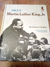 Vintage 1969 Meet Martin Luther King Jr STEP-UP Books De James T Kay Hc - £10.89 GBP