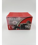 Maxell Audio Cassette Normal Bias UR 90 Minute Cassette - 5 Single Casse... - $200.30 MXN