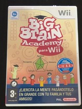 Wii Nintendo Big Brain Academy for Wii Includes Manual.Pal.Spain-
show origin... - £5.49 GBP