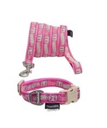 Touchdog Caliber Pet Dog Leash and Collar Pink Small - $26.59