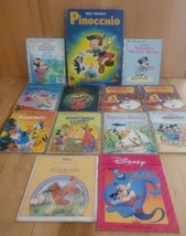 Lot of 13 Little Golden Mix Vintage Walt Disney Classic Kids Books 1970s-1990s. - £23.33 GBP
