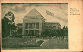 San Francisco Ca - Golden Gate Park Museum Udb Rppc POSTCARD-BK51 - £6.33 GBP