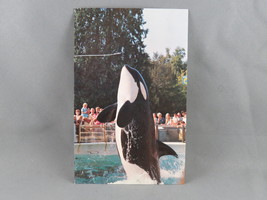 Vintage Postcard - Vancouver Aquarium Skana Leap (Orca) - Natural Color - £11.85 GBP