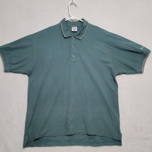 Columbia Men&#39;s Polo Shirt Size L Large Green Short Sleeve Casual Outdoor - £14.26 GBP